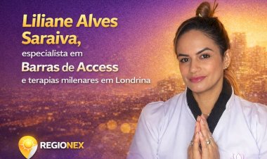 Como Liliane Alves Saraiva utiliza Barras de Access e Cone Hindu para reverter a exaustão feminina em Londrina