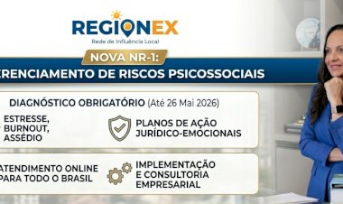 Sirlene Campos alerta empresas sobre o prazo da Nova NR-1 e o impacto dos riscos psicossociais
