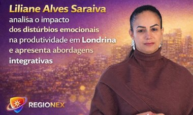 Liliane Alves Saraiva analisa o impacto dos distúrbios emocionais na produtividade em Londrina e apresenta abordagens integrativas